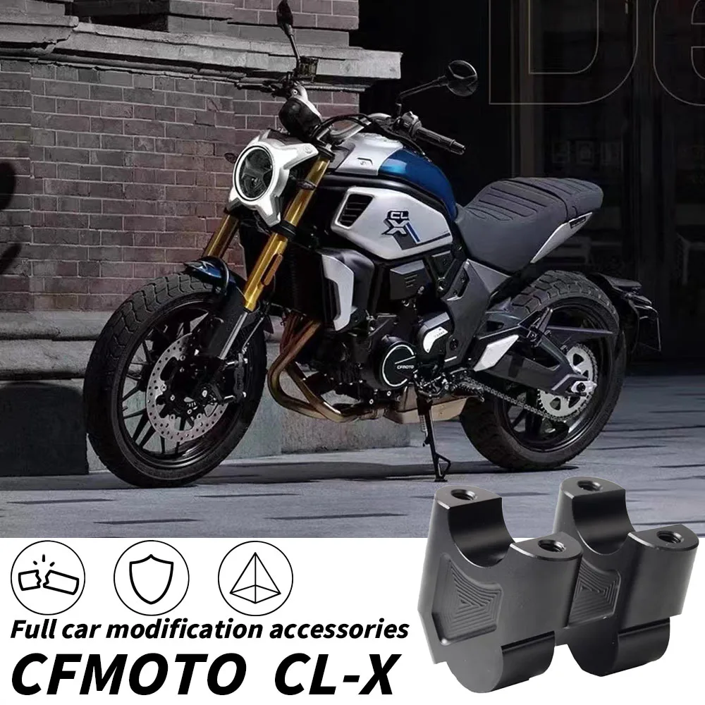 For CFMOTO CLX700 CLX 700 700CLX Accessories Motorcycle Handlebar Riser Bar Mount Handle Clamp 28mm 1 1/8"
For CFMOTO CLX700 CLX 700 700CLX Accessories Motorcycle Handlebar Riser Bar Mount Handle Clamp 28mm 1 1/8"