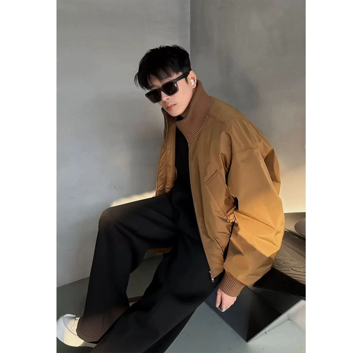 Men'S Sheepskin Jacket Coats Mens Japanese Style Varsity Streetwear Original Asymmetric Lightweight Elegant Casual Classic Waxed
Men'S Sheepskin Jacket Coats Mens Japanese Style Varsity Streetwear Original Asymmetric Lightweight Elegant Casual Classic Waxed