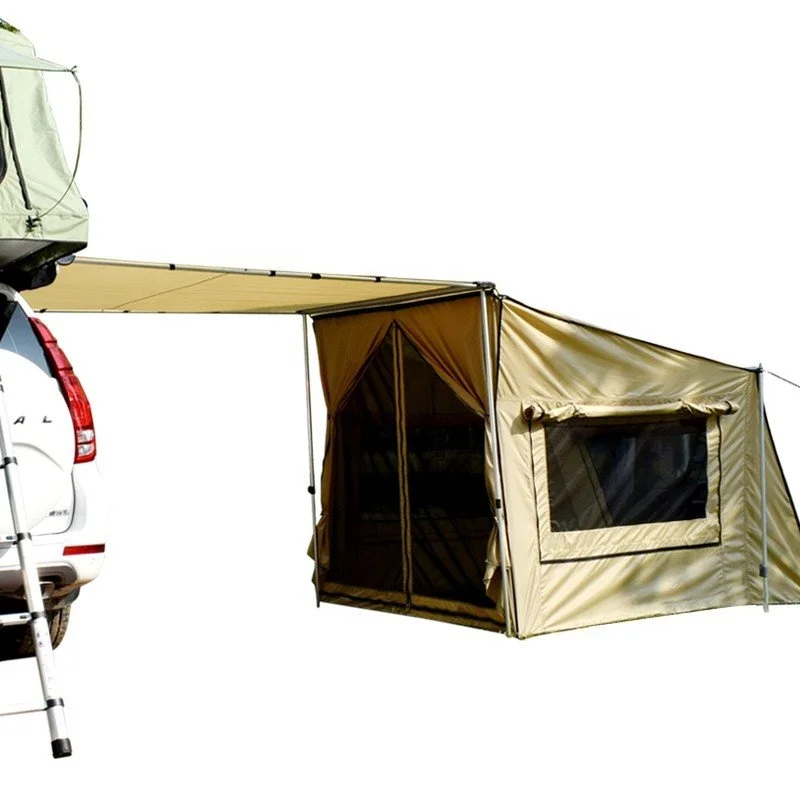 Car Awning 4*4 wd Roof Side Tent Sunshade Camping Tent
Car Awning 4*4 wd Roof Side Tent Sunshade Camping Tent