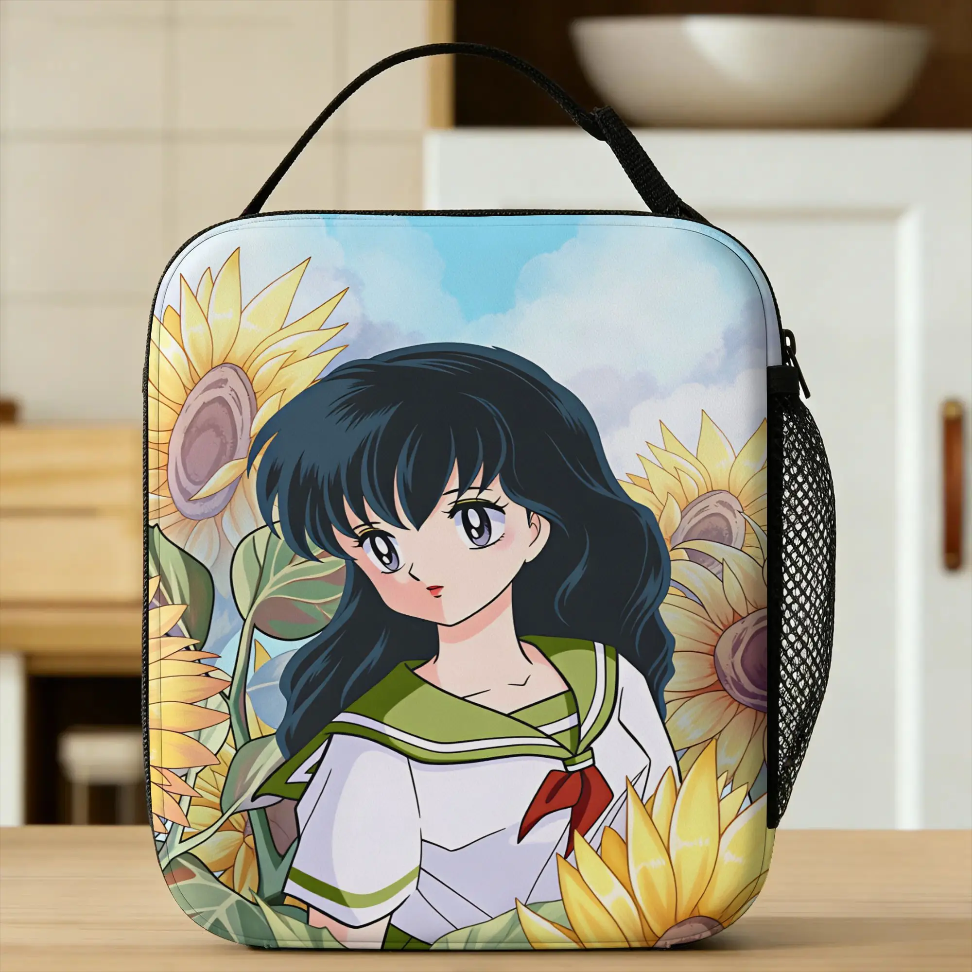 Inuyasha Kagome Higurashi Lunch Bag Casual Lunch Box For Child Picnic Portable Insulated Cooler Bag Oxford Print Tote Food Bags
Inuyasha Kagome Higurashi Lunch Bag Casual Lunch Box For Child Picnic Portable Insulated Cooler Bag Oxford Print Tote Food Bags