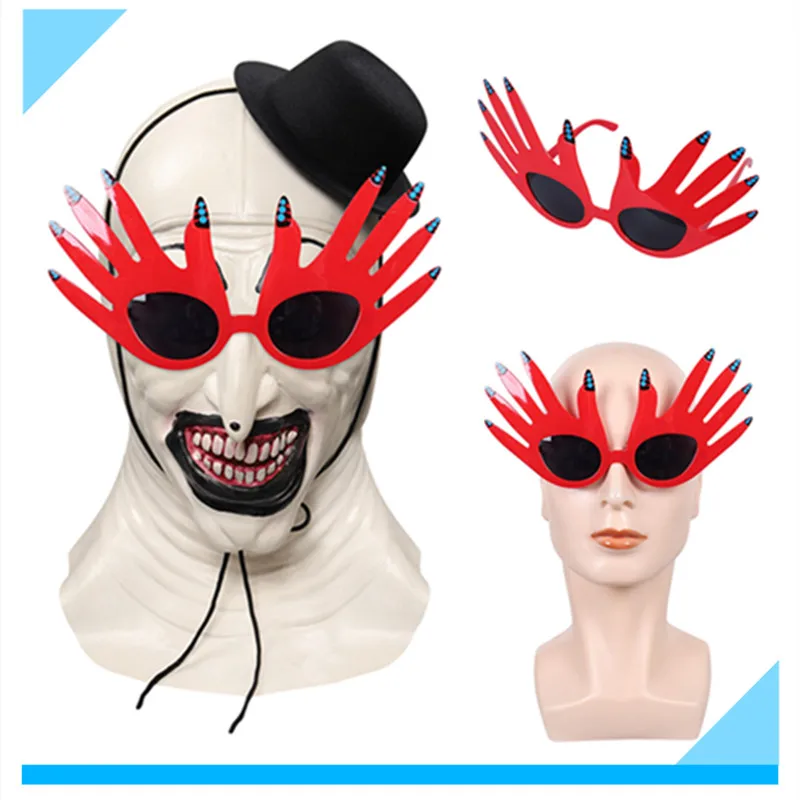 Красные очки Terrifier, очки для косплея клоуна, очки для мужчин и женщин, фантазия, карнавальный костюм на Хэллоуин, аксессуары, подарки
Красные очки Terrifier, очки для косплея клоуна, очки для мужчин и женщин, фантазия, карнавальный костюм на Хэллоуин, аксессуары, подарки