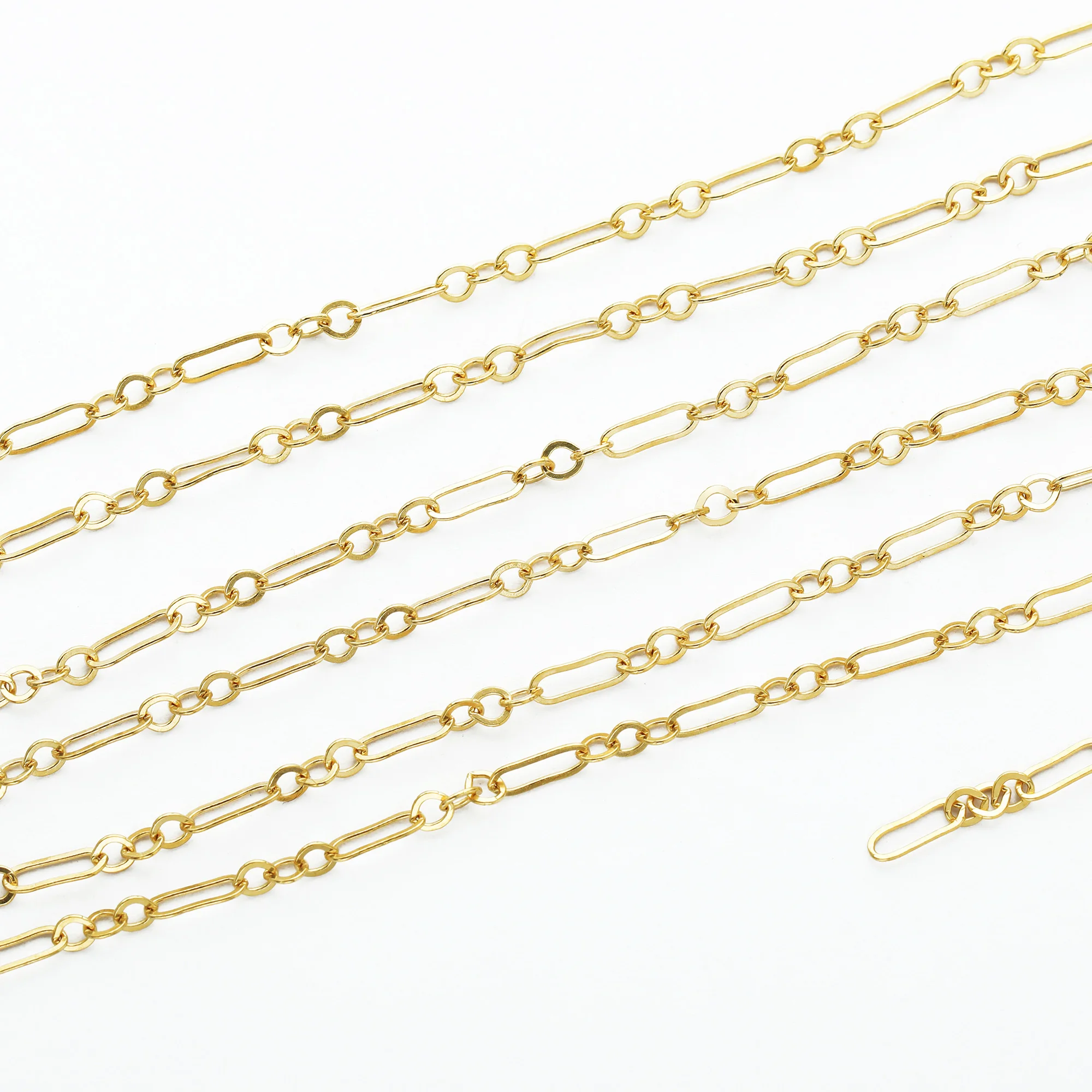 0.5Meter Oval Link Paperclip Chain Necklace,14k Gold Filled Necklace Chain,Simple Necklace Chain,DIY Necklace Supplies 1325013
0.5Meter Oval Link Paperclip Chain Necklace,14k Gold Filled Necklace Chain,Simple Necklace Chain,DIY Necklace Supplies 1325013