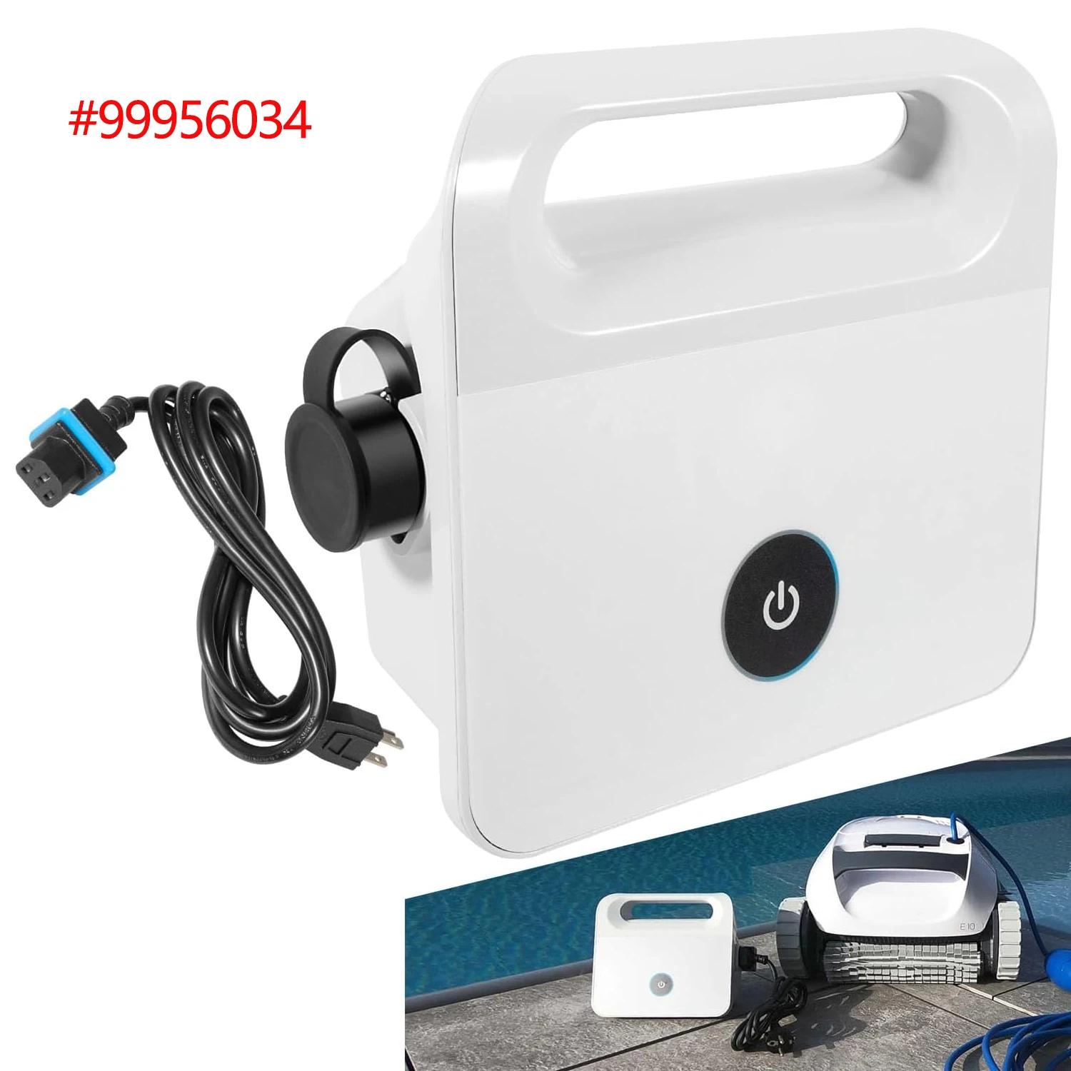 99956034 Assy Power Supply with 5898412LF Black Power Cord Fit for Dolphin Active 10, Echo, Encore, Escape, E10, S50, Solo,Etc
99956034 Assy Power Supply with 5898412LF Black Power Cord Fit for Dolphin Active 10, Echo, Encore, Escape, E10, S50, Solo,Etc