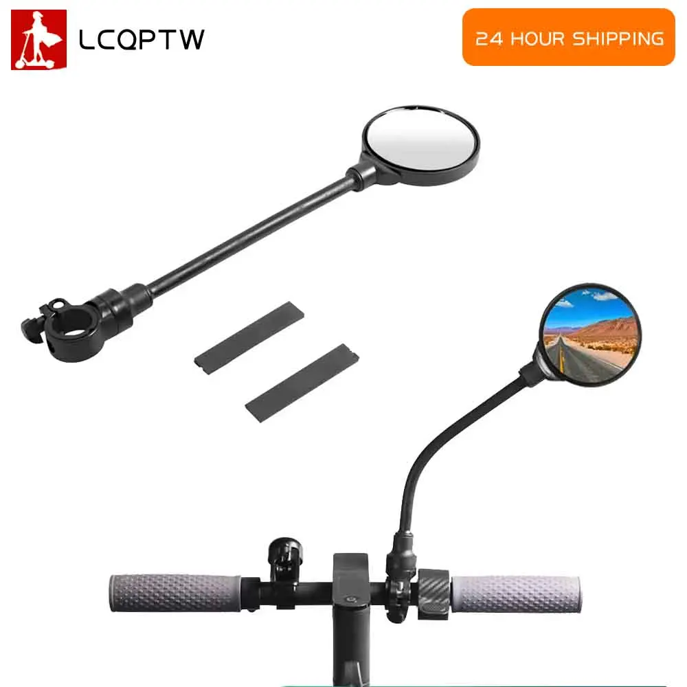 Universal Rear View Mirror Adjustable Rotation Reflector Handlebar Wide Angle Shockproof Convex Mirror for Xiaomi Scooter
Universal Rear View Mirror Adjustable Rotation Reflector Handlebar Wide Angle Shockproof Convex Mirror for Xiaomi Scooter