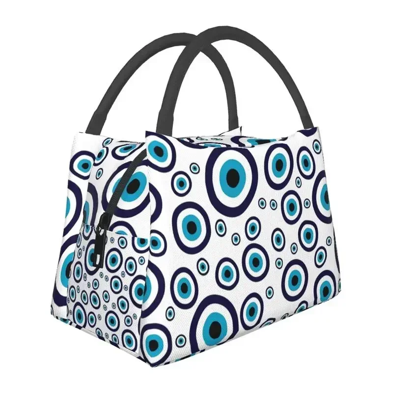 Magic Blue Eye Talisman Insulated Lunch Bags for Women Bohemian Amulet Portable Cooler Thermal Bento Box Outdoor Camping Travel
Magic Blue Eye Talisman Insulated Lunch Bags for Women Bohemian Amulet Portable Cooler Thermal Bento Box Outdoor Camping Travel