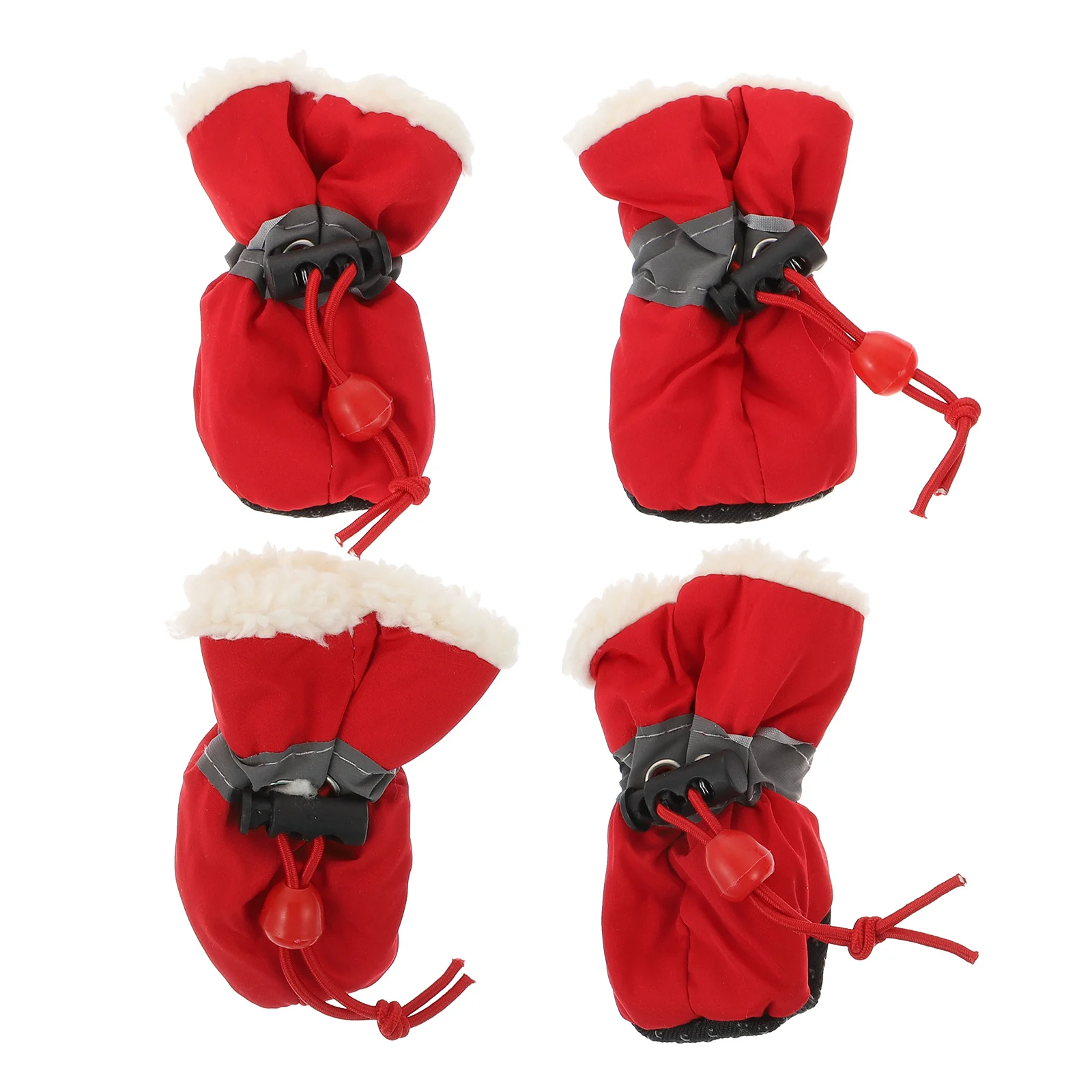 4Pcs Pet Snowshoes Reflective Warm Shoes Easy to Put on and Off Tensile Strength for Dogs and Cats Pet Winter Shoes
4Pcs Pet Snowshoes Reflective Warm Shoes Easy to Put on and Off Tensile Strength for Dogs and Cats Pet Winter Shoes