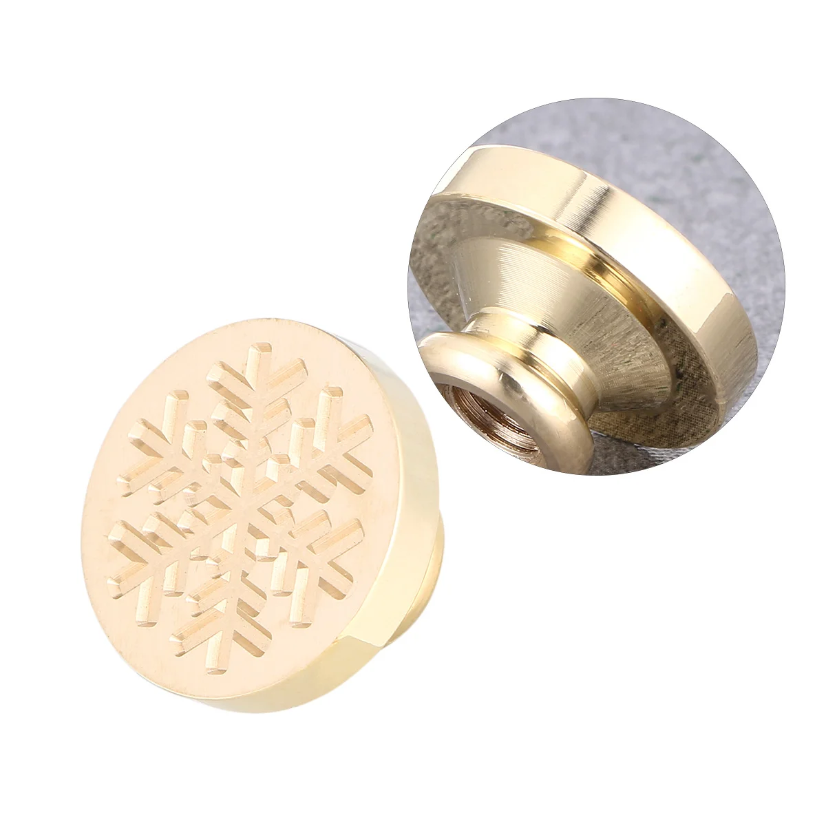 Seal Copper Head Sealing Wax for Wedding Invitations Creative Packaging Decoration Easy to Install
Seal Copper Head Sealing Wax for Wedding Invitations Creative Packaging Decoration Easy to Install