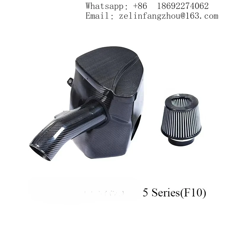 Полностью сухая система впуска холодного воздуха из углеродного волокна 3K Twill с глянцевым покрытием для BMW 5 серии F10 N20, комплект Performance от Airspeed Brand
Полностью сухая система впуска холодного воздуха из углеродного волокна 3K Twill с глянцевым покрытием для BMW 5 серии F10 N20, комплект Performance от Airspeed Brand