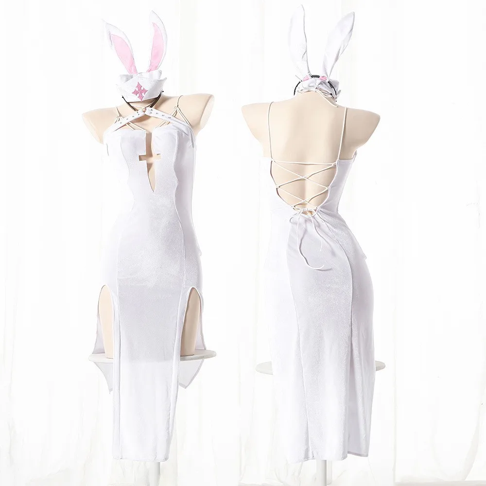Halloween Party Dance Nekomusume Anime Maid Cosplay Costumes Women Girl Group Bunny Uniform Outfit Sexy Sleepwear Lingerie
Halloween Party Dance Nekomusume Anime Maid Cosplay Costumes Women Girl Group Bunny Uniform Outfit Sexy Sleepwear Lingerie