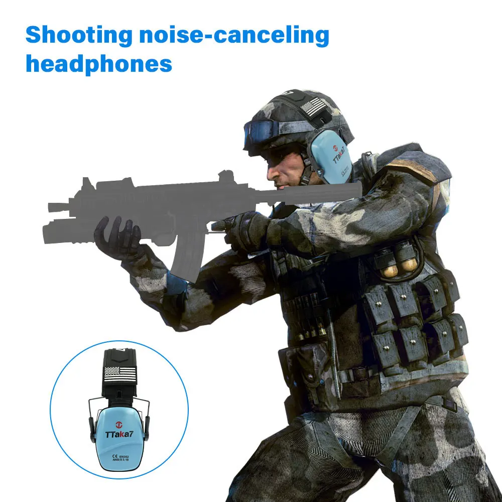 Noise Reduction Tactical Headset with Soft Earmuffs NRR 25dB Effective Hearing Protection for Shooting Ranges & Outdoor Hunting
Noise Reduction Tactical Headset with Soft Earmuffs NRR 25dB Effective Hearing Protection for Shooting Ranges & Outdoor Hunting