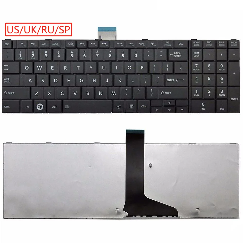Новая американская британская русская испанская клавиатура для Toshiba SATELLITE C850 C850D C855 C855D RU SP
Новая американская британская русская испанская клавиатура для Toshiba SATELLITE C850 C850D C855 C855D RU SP