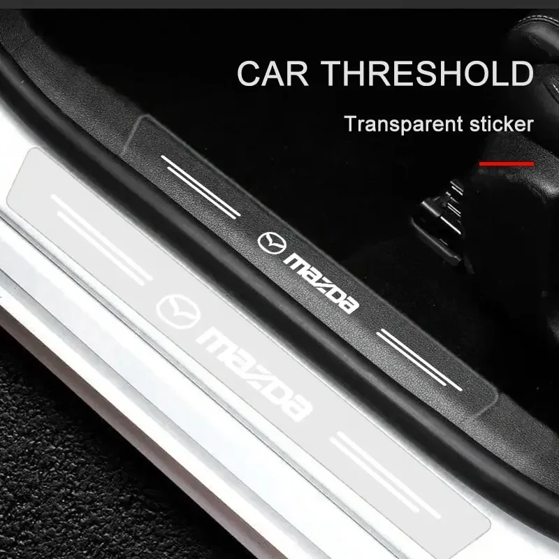 4PCS Transparent Car Door Sill Protector Sticker for Mazda 3 6 CX5 CX30 CX50 Axela Atenza CX9 CX8 Car Accessories
4PCS Transparent Car Door Sill Protector Sticker for Mazda 3 6 CX5 CX30 CX50 Axela Atenza CX9 CX8 Car Accessories