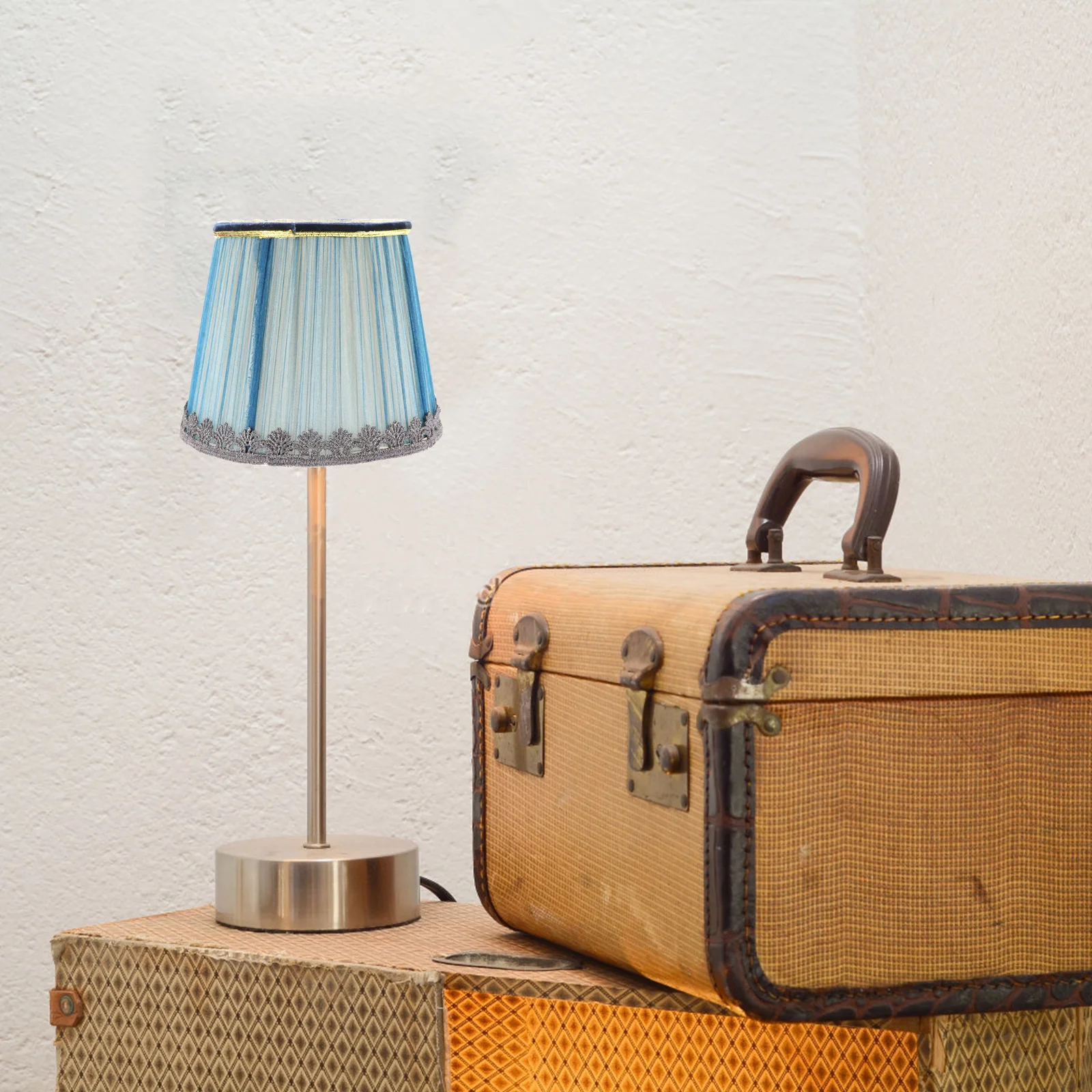 Chiffon Lampshade Pleated Light Cover Accessory For Bedroom Living Room Dust Protection Ambient Lighting Decor
Chiffon Lampshade Pleated Light Cover Accessory For Bedroom Living Room Dust Protection Ambient Lighting Decor