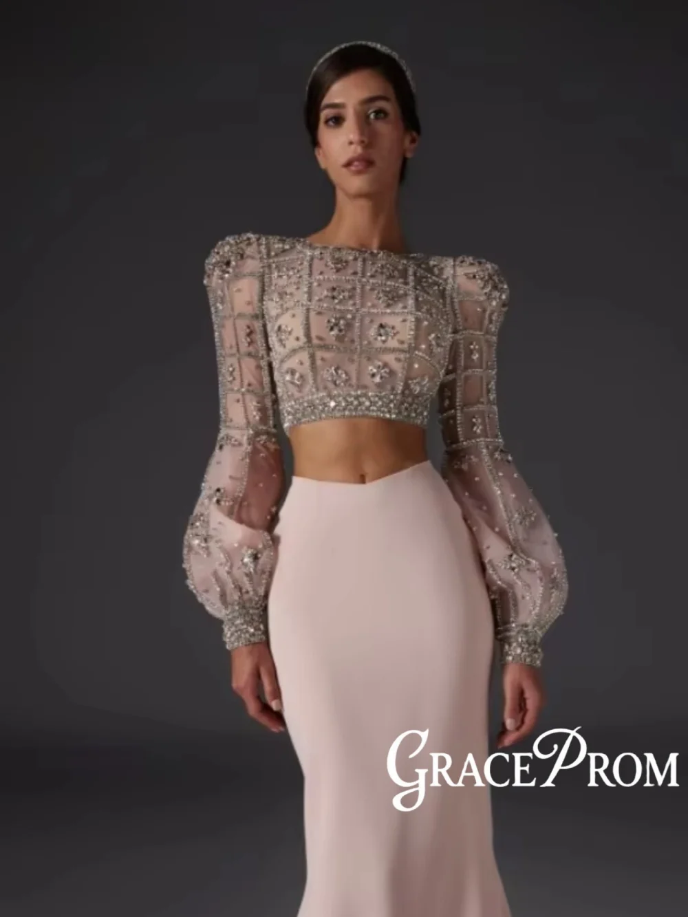 Two Pieces Luxury Crystal Evening Dress Elegant Satin Mermaid Long Wedding Party Gowns Customized Stylish Banquet Gowns
Two Pieces Luxury Crystal Evening Dress Elegant Satin Mermaid Long Wedding Party Gowns Customized Stylish Banquet Gowns
