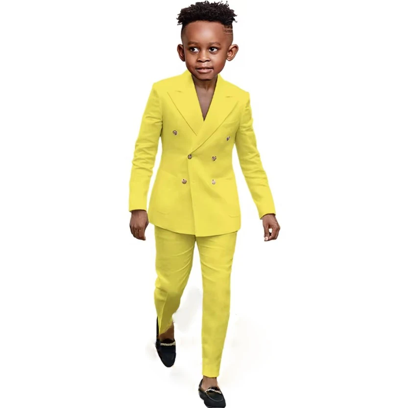Костюм для мальчиков, двубортный костюм с пиковыми лацканами, комплект из 2 предметов, блейзер, брюки, индивидуальный заказ для детей от 2 до 16 лет, облегающий костюм для торжественных случаев
Костюм для мальчиков, двубортный костюм с пиковыми лацканами, комплект из 2 предметов, блейзер, брюки, индивидуальный заказ для детей от 2 до 16 лет, облегающий костюм для торжественных случаев