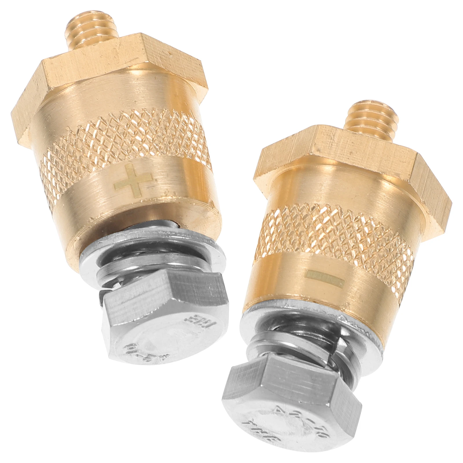 2pcs 6/8MM Terminal Connectors Car Electrical Brass Copper Adapters Post Threaded Screw Truck Accessories
2pcs 6/8MM Terminal Connectors Car Electrical Brass Copper Adapters Post Threaded Screw Truck Accessories