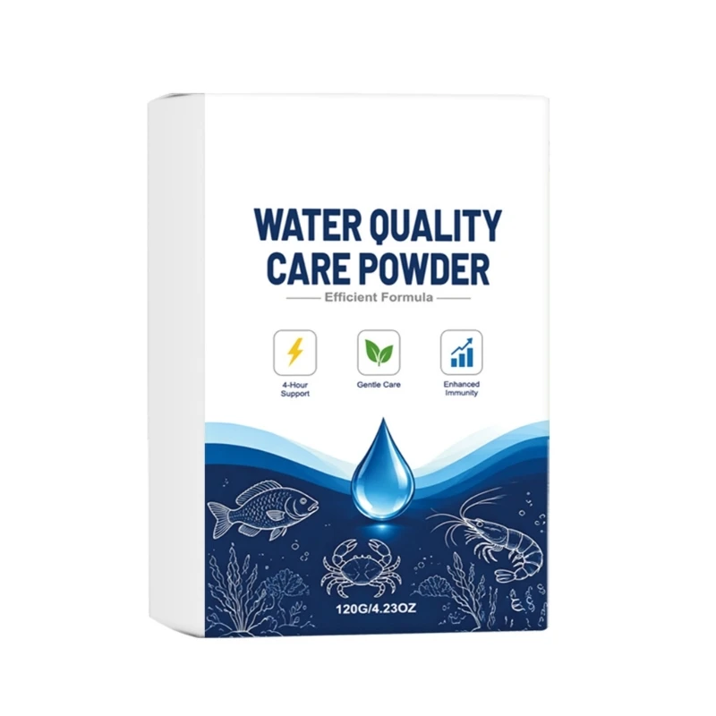 Water Care Powder for Decorative Fish Bowls, Cleaning Powder for Clearer Water Household and Office Water Displays Y5GB
Water Care Powder for Decorative Fish Bowls, Cleaning Powder for Clearer Water Household and Office Water Displays Y5GB