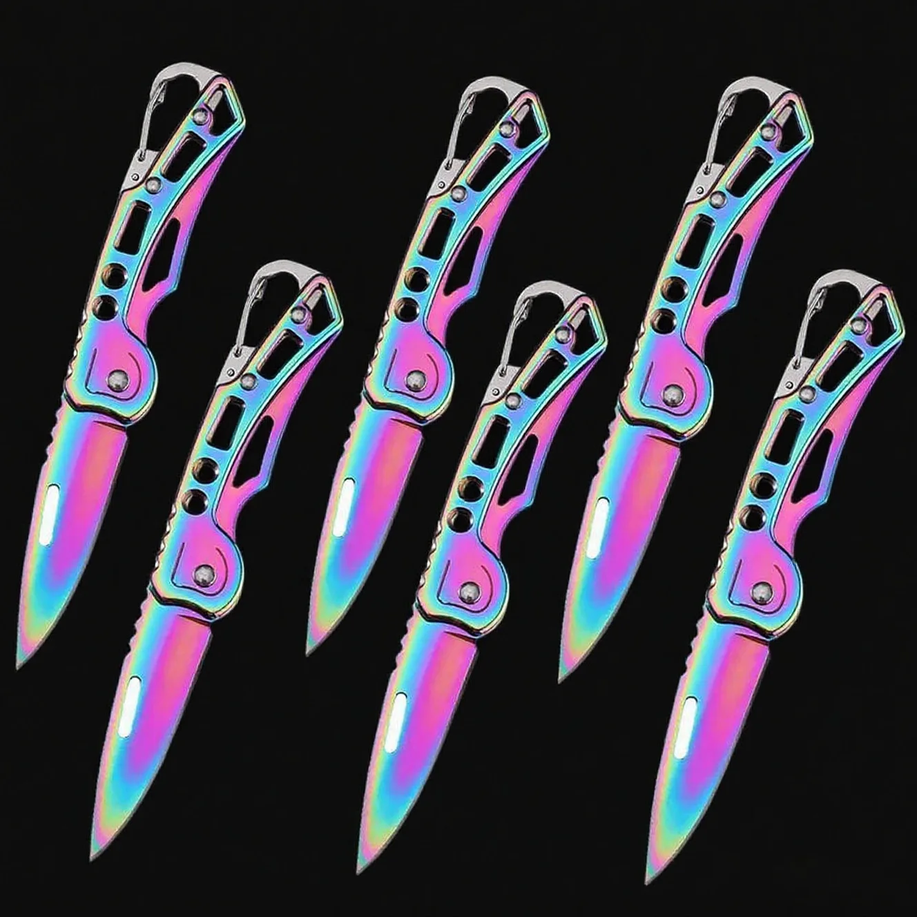 3/6 шт. складной карманный нож из нержавеющей стали для выживания, охоты, кемпинга, рыбалки, портативный нож для фруктов, ключ для переноски, уличные инструменты
3/6 шт. складной карманный нож из нержавеющей стали для выживания, охоты, кемпинга, рыбалки, портативный нож для фруктов, ключ для переноски, уличные инструменты