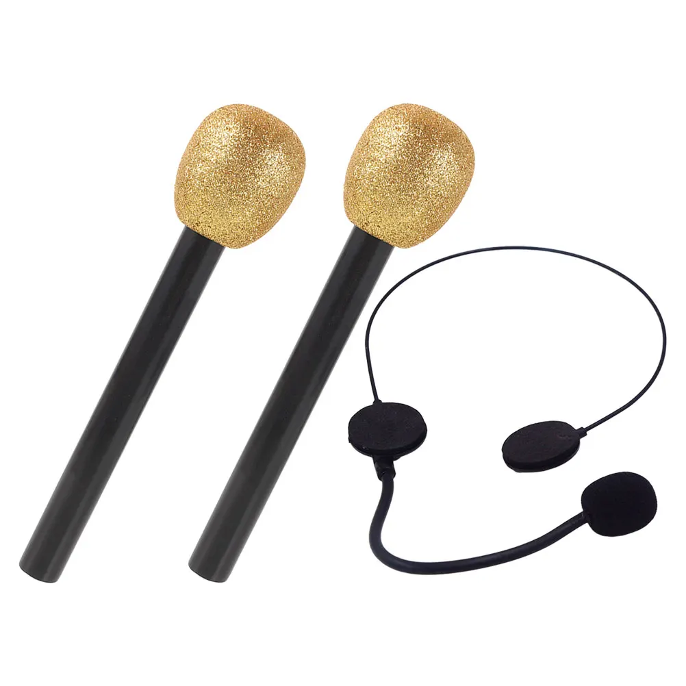 Simulation Microphone Props Toy Kids Party Microphones Play Fake Vintage Pretend Glitter Stage Performance School Events Safe
Simulation Microphone Props Toy Kids Party Microphones Play Fake Vintage Pretend Glitter Stage Performance School Events Safe