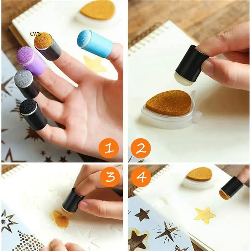 160 Pcs Finger Sponge Daubers Finger Painting Sponge Craft Drawing Sponge Dauber Set For Painting Art Ink Crafts Card
160 Pcs Finger Sponge Daubers Finger Painting Sponge Craft Drawing Sponge Dauber Set For Painting Art Ink Crafts Card