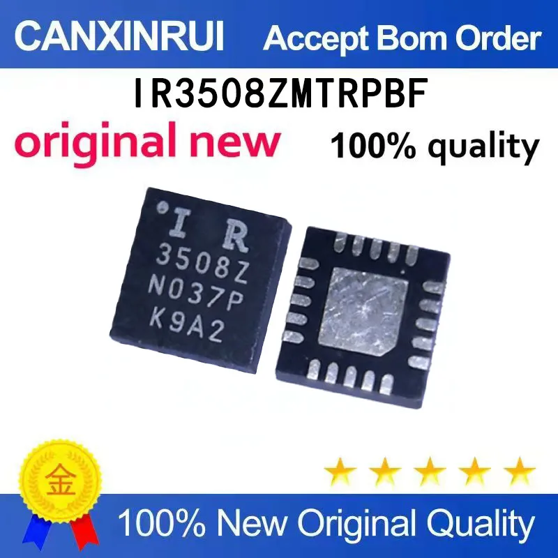 (5-100 pieces)Brand new spot IR3508ZM IR3508ZMTRPBF code 3508Z QFN
(5-100 pieces)Brand new spot IR3508ZM IR3508ZMTRPBF code 3508Z QFN