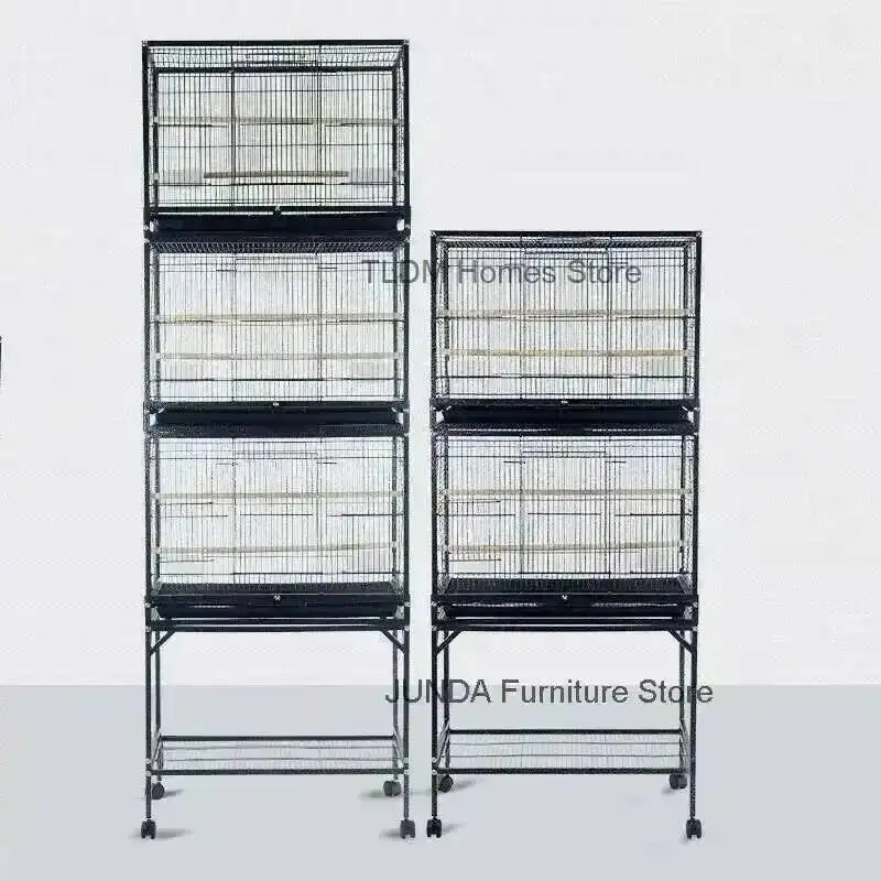 Multi-layer Large Luxury Home Iron Cage Art Breeding Cage Bird Extra Cages Parrot Pet European Shop Bird Villa Pet Accessories
Multi-layer Large Luxury Home Iron Cage Art Breeding Cage Bird Extra Cages Parrot Pet European Shop Bird Villa Pet Accessories