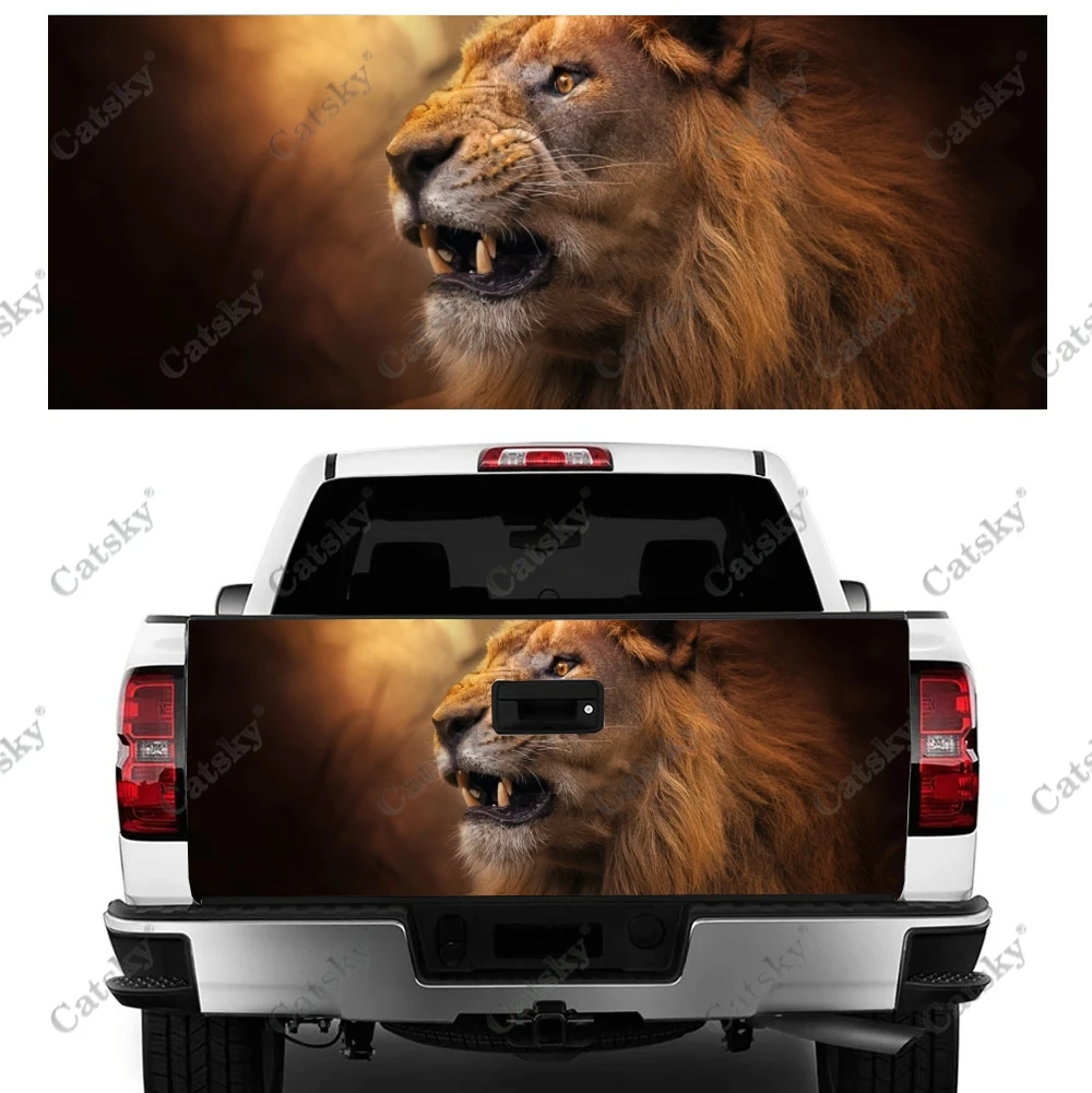 Lion big cat animal Car stickers Car rear appearance modification package painting PVC suitable for car truck stickers
Lion big cat animal Car stickers Car rear appearance modification package painting PVC suitable for car truck stickers