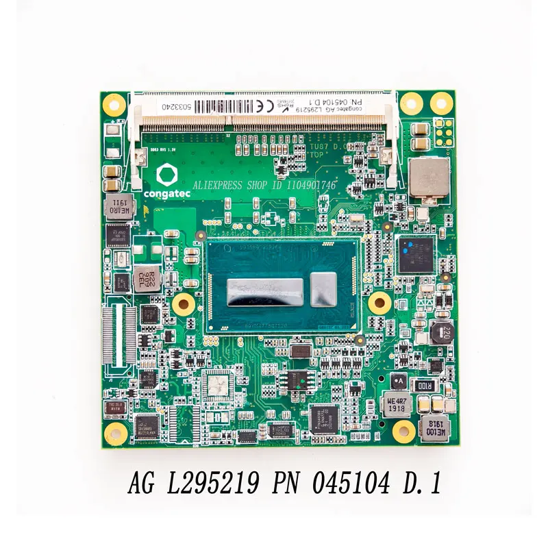 Applicable to AG L295219 PN 045104 D.1 embedded industrial control motherboards TU87D.0
Applicable to AG L295219 PN 045104 D.1 embedded industrial control motherboards TU87D.0