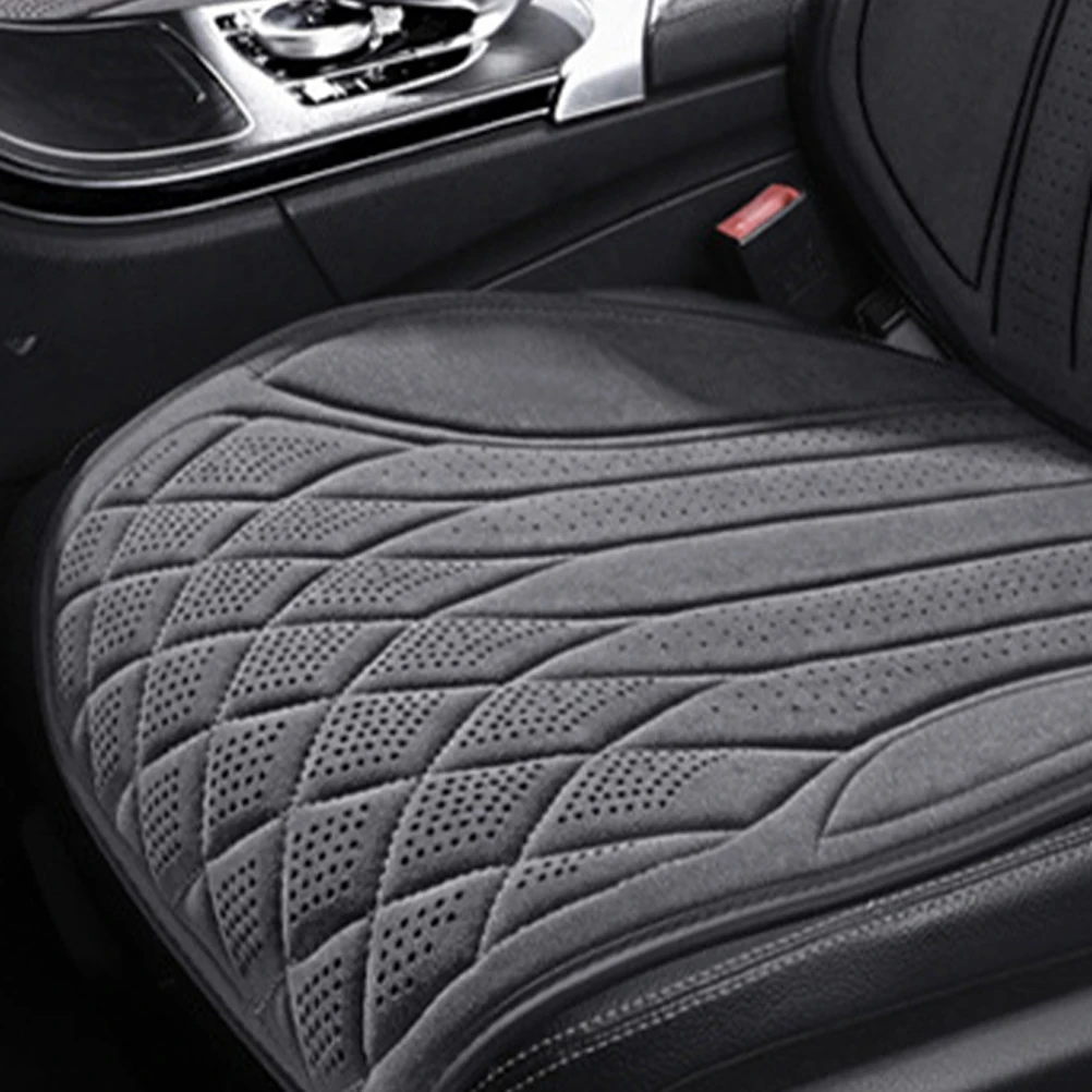 Car Seat Cushion Grey Faux Suede Thin Ventilated Diamond Pattern Universal Backseat Pad Cushion Automotive Seat Car Interior
Car Seat Cushion Grey Faux Suede Thin Ventilated Diamond Pattern Universal Backseat Pad Cushion Automotive Seat Car Interior