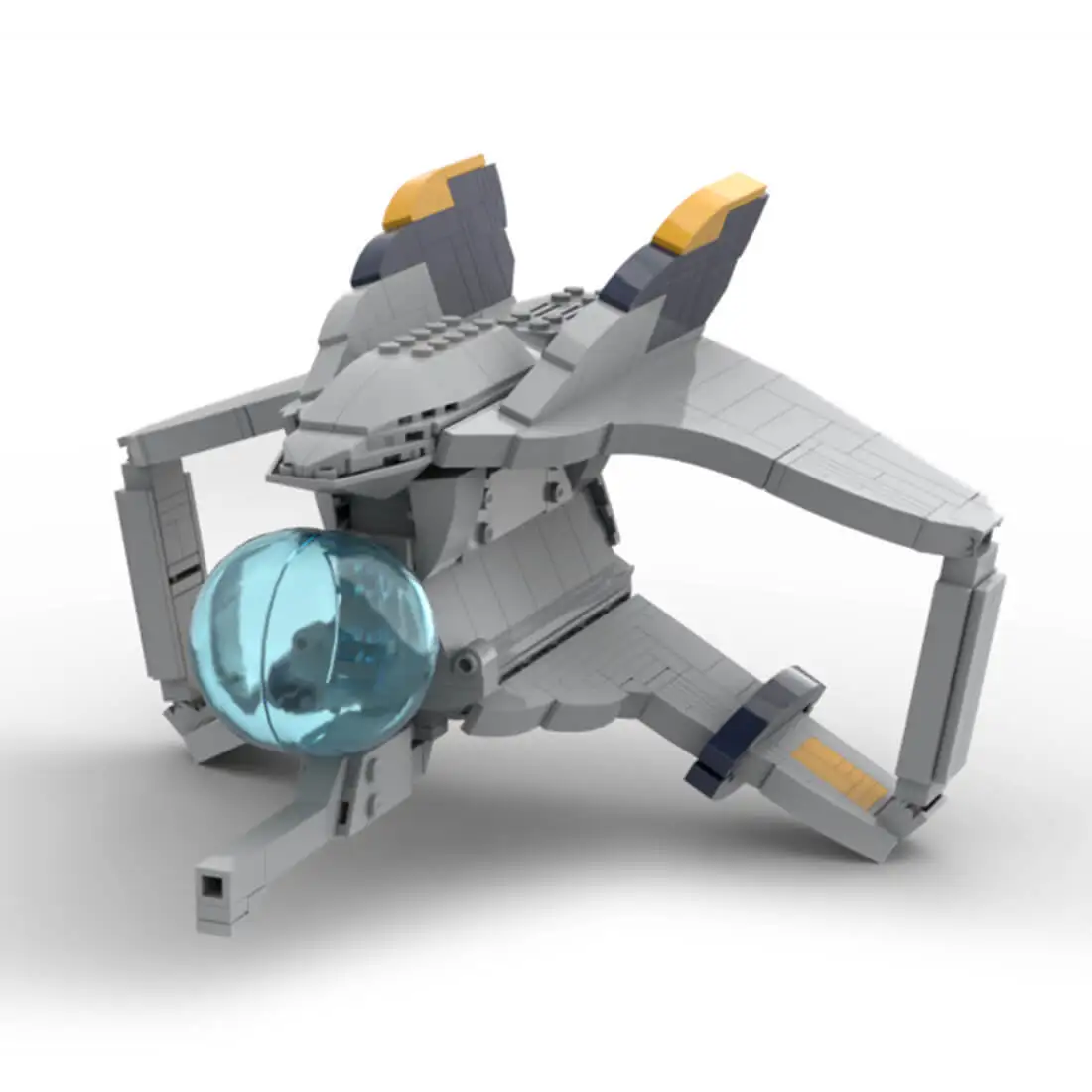 Изготовленный на заказ научно-фантастический истребитель MOC-102299, модель 440, детали на Рождество
Изготовленный на заказ научно-фантастический истребитель MOC-102299, модель 440, детали на Рождество
