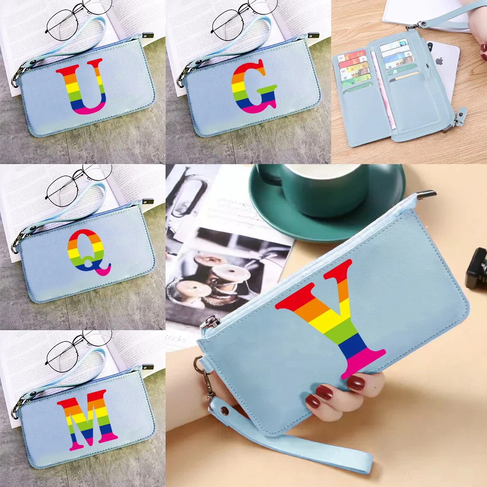 Multicard Bag New Zipper Long Wallet Large Capacity Rainbow Letter Print Outdoor Coin Purse Daily Commute Multifunctional Wallet
Multicard Bag New Zipper Long Wallet Large Capacity Rainbow Letter Print Outdoor Coin Purse Daily Commute Multifunctional Wallet