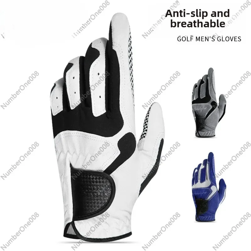 Golf Gloves, Men's Sports Gloves, Ultra-fine Fiber Cloth, Single Anti Slip Professional Full Finger Gloves
Golf Gloves, Men's Sports Gloves, Ultra-fine Fiber Cloth, Single Anti Slip Professional Full Finger Gloves