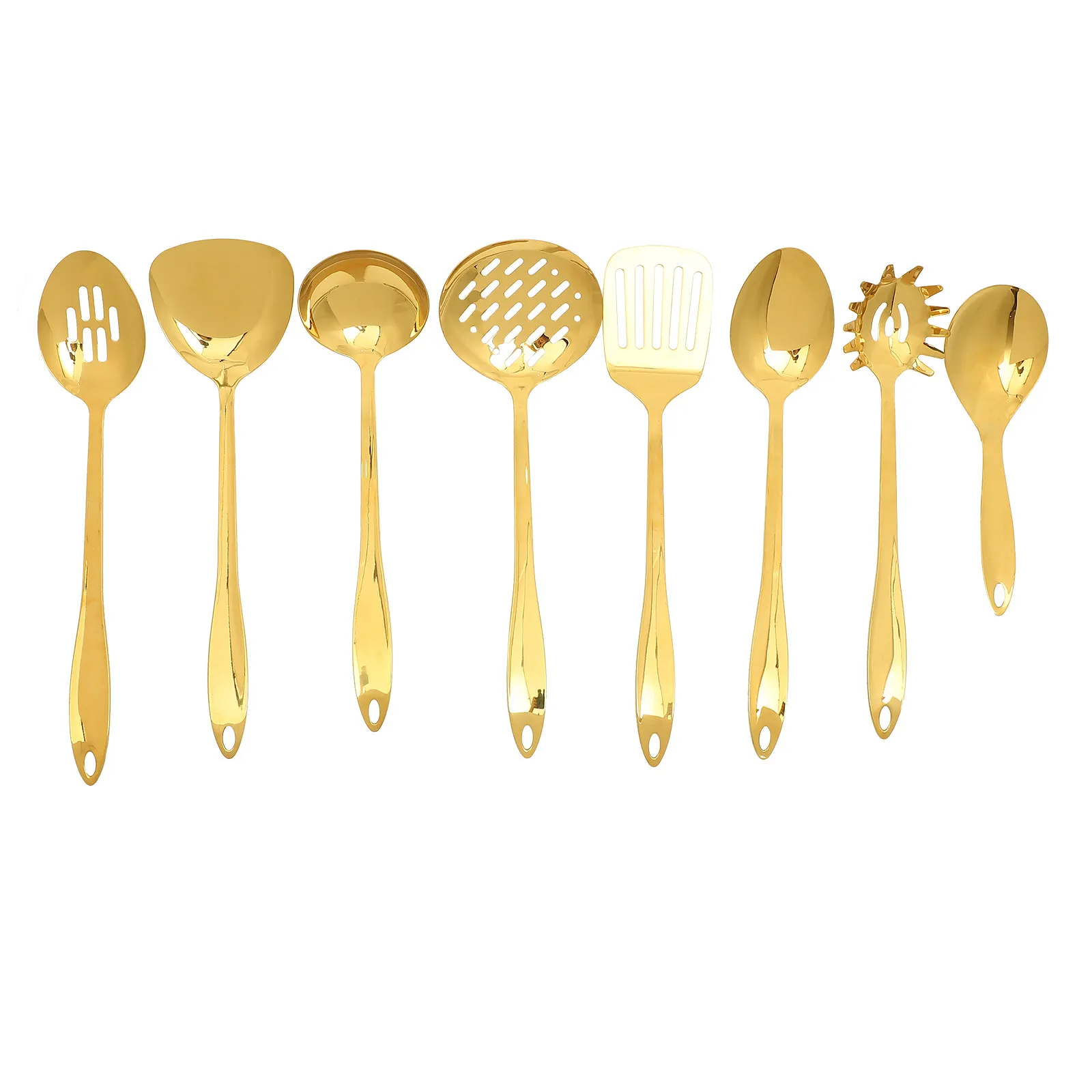 1Set Premium Stainless Steel Spatula and Spoon Ladle Set Functional Kitchen Utensils for Stirring Mixing Serving Soup Non Stick
1Set Premium Stainless Steel Spatula and Spoon Ladle Set Functional Kitchen Utensils for Stirring Mixing Serving Soup Non Stick