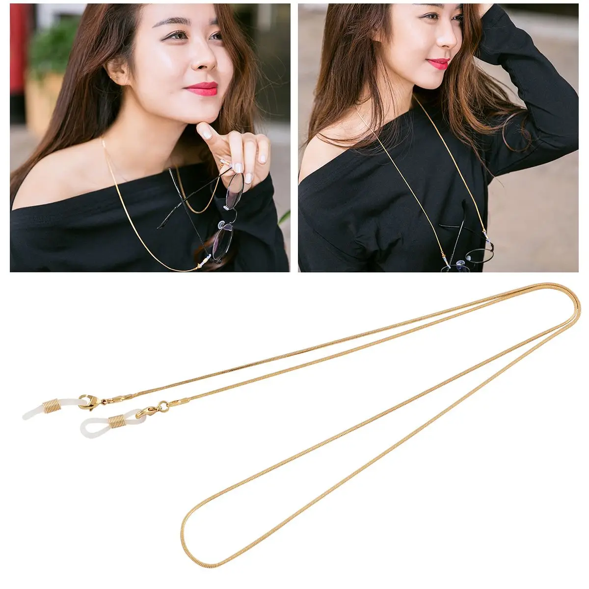 Pure Copper Glasses Chain Lenses Chains Woman Sunglasses String for Eyeglass Cord Holder Non Eyeglasses Fashion
Pure Copper Glasses Chain Lenses Chains Woman Sunglasses String for Eyeglass Cord Holder Non Eyeglasses Fashion
