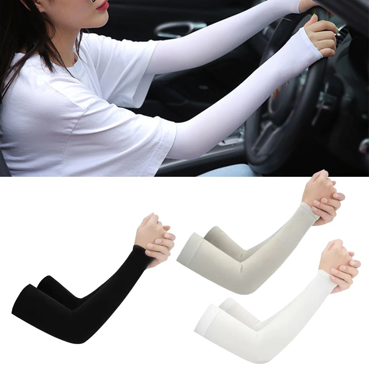 3 Pair Cooling Arm Sleeves Warmers Sports Sleeve Sun UV Protection Hand Cover Warmer Running Fishing Cycling Arm Cover
3 Pair Cooling Arm Sleeves Warmers Sports Sleeve Sun UV Protection Hand Cover Warmer Running Fishing Cycling Arm Cover