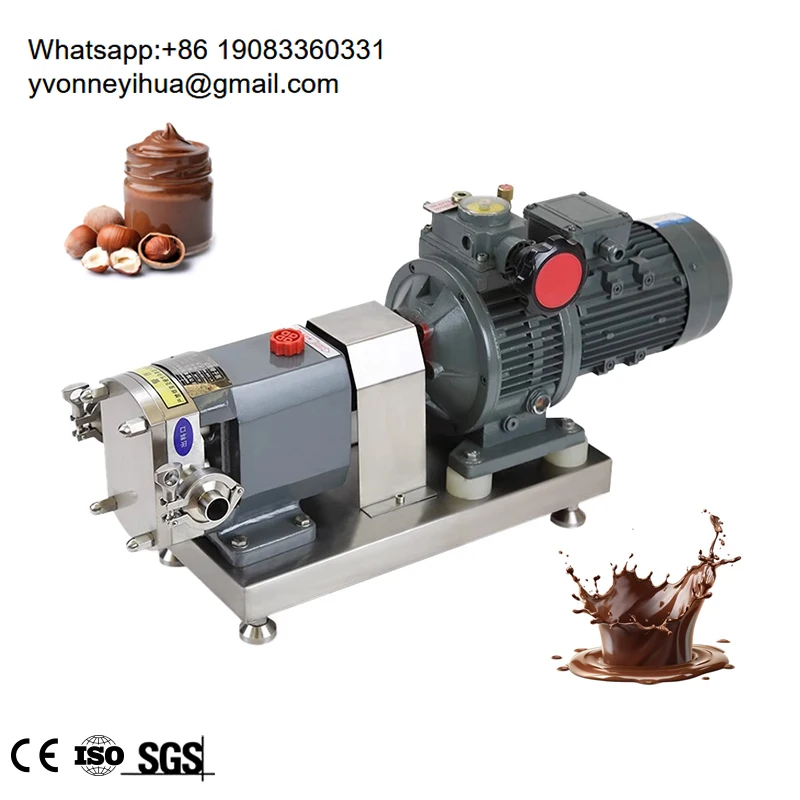 Rotary Lobe Pump Cosmetic High Viscous Chocolate Sanitary Fluid Liquid Transfer Lobe Pumps For Chocolate Viscous Liquids
Rotary Lobe Pump Cosmetic High Viscous Chocolate Sanitary Fluid Liquid Transfer Lobe Pumps For Chocolate Viscous Liquids