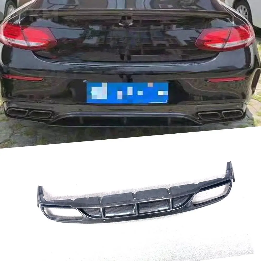 Carbon Fiber Car Rear Bumper Diffuser Lip for Benz C Class W205 C205 C63 AMG Coupe 2015-2020 Convertible Spoiler Splitters FRP
Carbon Fiber Car Rear Bumper Diffuser Lip for Benz C Class W205 C205 C63 AMG Coupe 2015-2020 Convertible Spoiler Splitters FRP