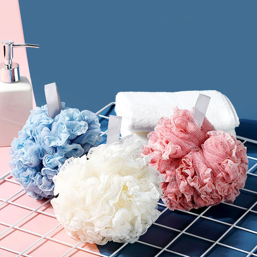 3Pcs Body Bath Mesh Ball Poufs Shower Scrubber Deep Massage Shower Supplies Bath Ball Shower-Bath Scrubber
3Pcs Body Bath Mesh Ball Poufs Shower Scrubber Deep Massage Shower Supplies Bath Ball Shower-Bath Scrubber