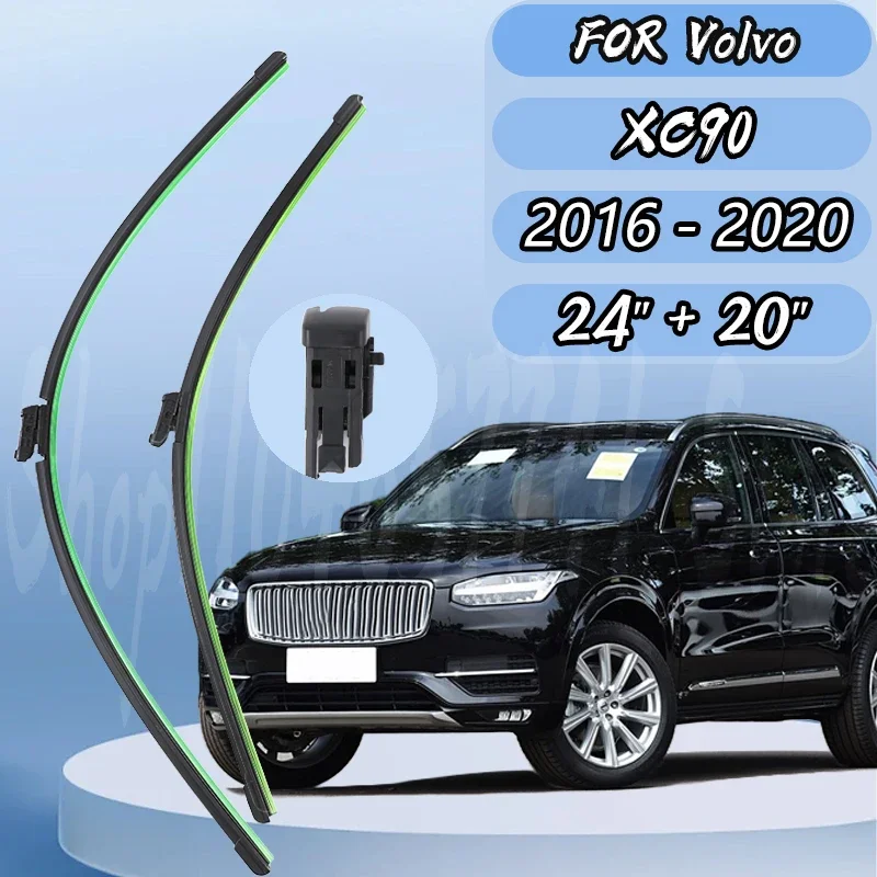 New fifth generation silent upgrade Wiper Blades Set For Volvo XC90 MK2 2016 - 2020 Front Window Wiper 2017 2018 2019
New fifth generation silent upgrade Wiper Blades Set For Volvo XC90 MK2 2016 - 2020 Front Window Wiper 2017 2018 2019