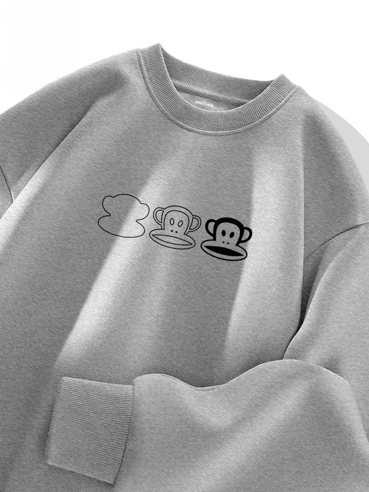 Fce Lined Casual Thiened Sweatirt Men's Loose Fit Autumn Winter round Ne Jaet Faion Urban Sle
Fce Lined Casual Thiened Sweatirt Men's Loose Fit Autumn Winter round Ne Jaet Faion Urban Sle