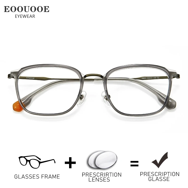 New Fashion Men Optical Glasses Myopia Hyperopia Lenses Progressive Eyeglasses Ultra Light Titanium Acetate Spectacles Sunglasse
New Fashion Men Optical Glasses Myopia Hyperopia Lenses Progressive Eyeglasses Ultra Light Titanium Acetate Spectacles Sunglasse