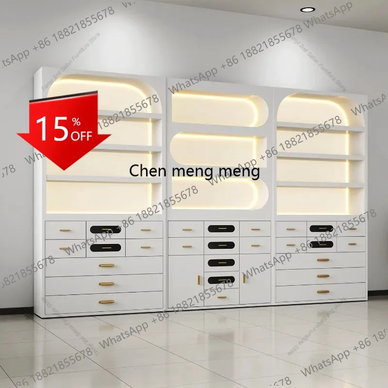 E153 Nordic Creative High-grade Nail Art Display Cabinets Beauty Salon Display Rack Designer Luxury Commercial Furniture
E153 Nordic Creative High-grade Nail Art Display Cabinets Beauty Salon Display Rack Designer Luxury Commercial Furniture