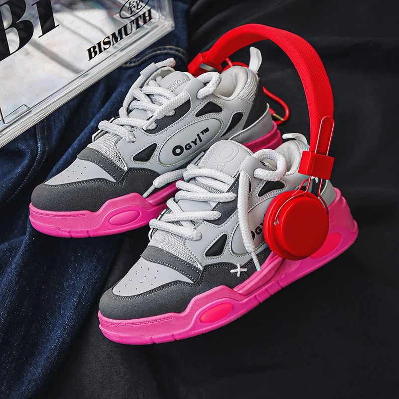 2023 Flat Thick Sole Running Shoes Women Mixed Color Patchwork Lover Casual Shoes Spring Autumn Outdoor Sneakers Unisex 36 to 44
2023 Flat Thick Sole Running Shoes Women Mixed Color Patchwork Lover Casual Shoes Spring Autumn Outdoor Sneakers Unisex 36 to 44