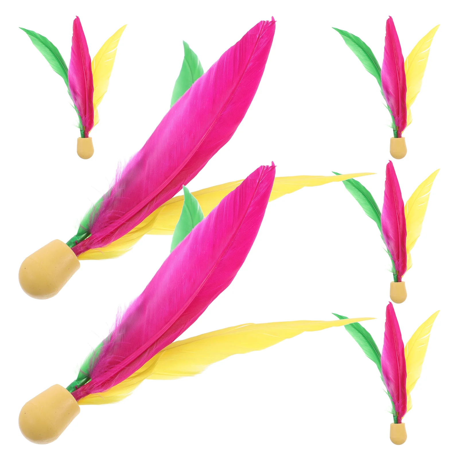 6 Pcs Long Hair Board Badminton Valentine's Day Elastic Ball Toy Children's Jump
6 Pcs Long Hair Board Badminton Valentine's Day Elastic Ball Toy Children's Jump