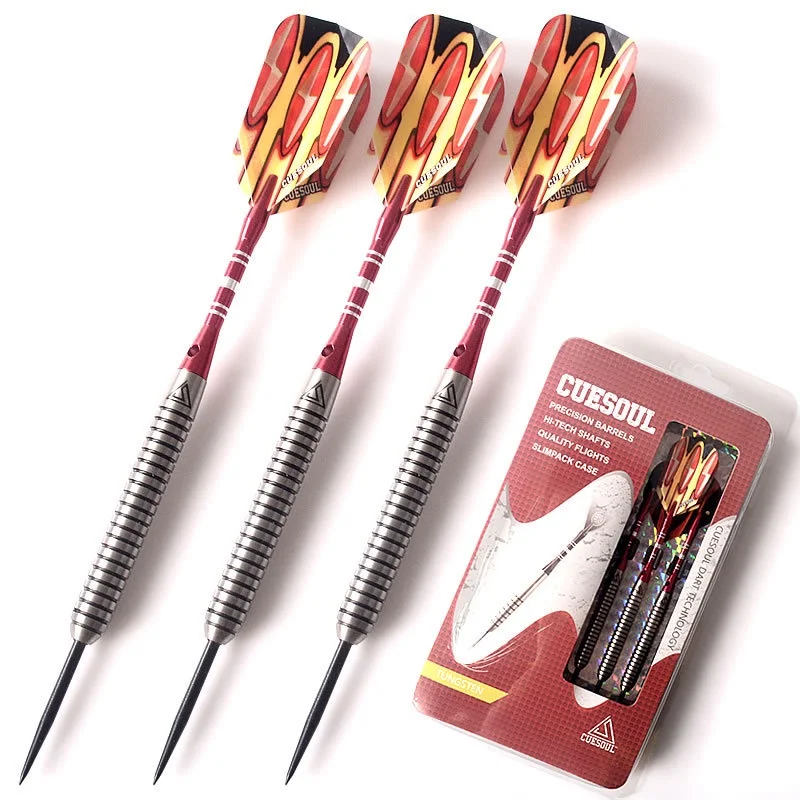 CUESOUL 90% Tungsten Steel Tip Dart Pin 25g Professional Steel Tip Darts 3 pieces
CUESOUL 90% Tungsten Steel Tip Dart Pin 25g Professional Steel Tip Darts 3 pieces