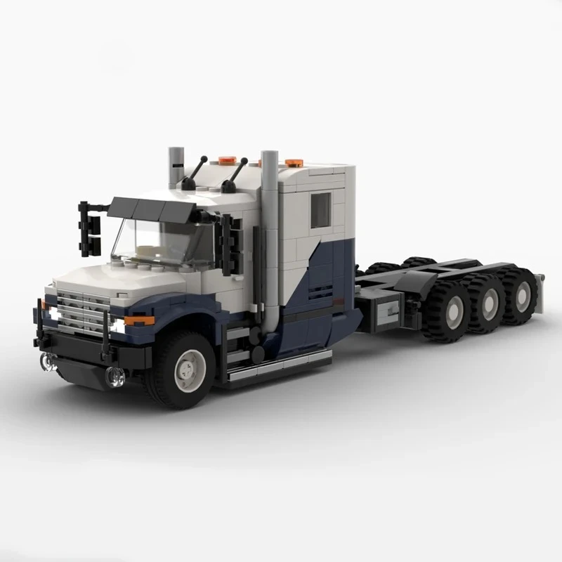 580PCS Moc Technical Engineering American Style Sleeper Semi Truck Trailer Model Building Blocks Bricks Toys Adult Gifts
580PCS Moc Technical Engineering American Style Sleeper Semi Truck Trailer Model Building Blocks Bricks Toys Adult Gifts