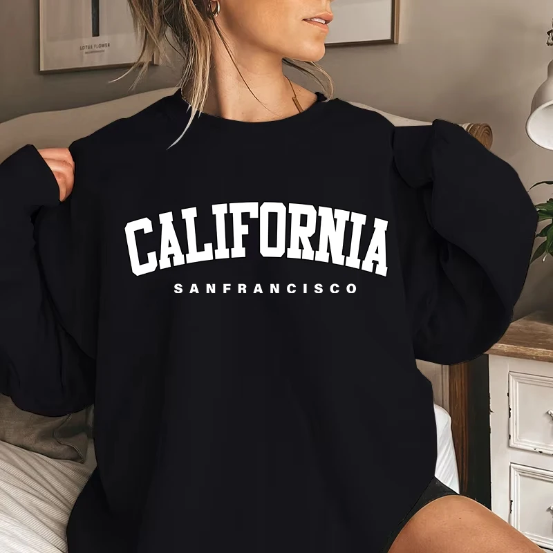 Casual Simplicity Comfortable Daily Hot Sale Women's Tracksuit Loose Sweatshirt Fashion Printing Street Sport Top Woman Clothing
Casual Simplicity Comfortable Daily Hot Sale Women's Tracksuit Loose Sweatshirt Fashion Printing Street Sport Top Woman Clothing