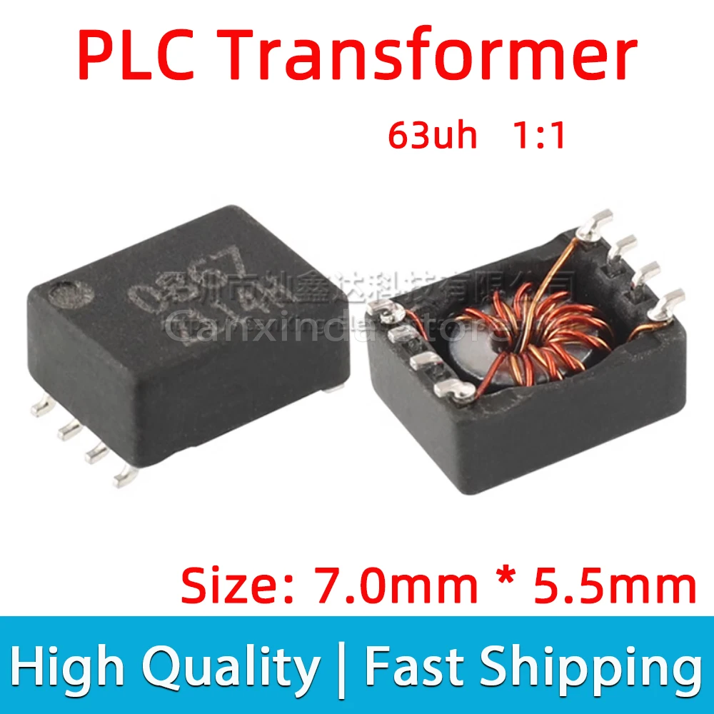 5pcs T0867CE SMD SMT Signal Isolated Pulsing Transformer 63uH Turns Ratio 1:1 1.5KVac PLC Transformer
5pcs T0867CE SMD SMT Signal Isolated Pulsing Transformer 63uH Turns Ratio 1:1 1.5KVac PLC Transformer