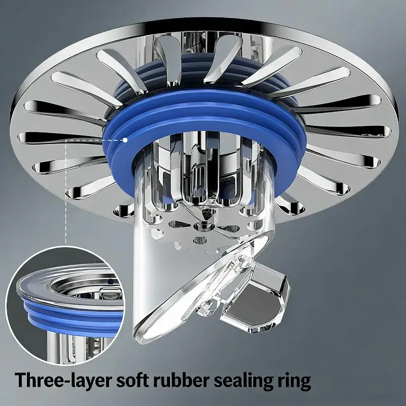Floor Drain Core Shower Floor Strainer Cover Toilet Sewer Anti-odor Plug ABS No Smell Bathroom Toilet Sewer Shower Drain
Floor Drain Core Shower Floor Strainer Cover Toilet Sewer Anti-odor Plug ABS No Smell Bathroom Toilet Sewer Shower Drain