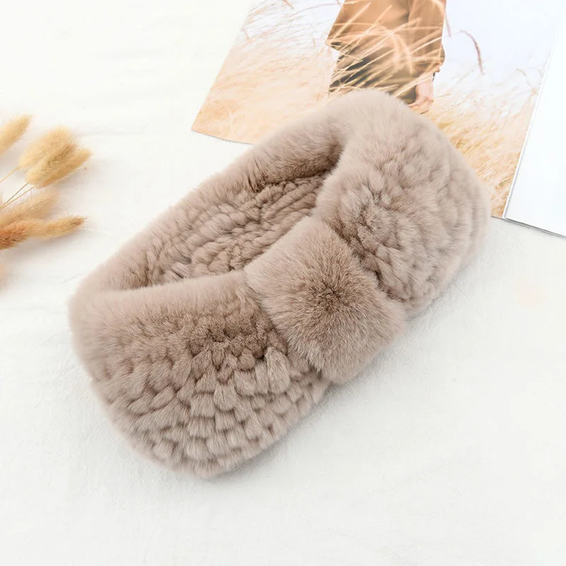 Women's luxury winter 100% rex rabbit fur knitted elastic headband high quality real fur hair band Fashion fur accessories sacrf
Women's luxury winter 100% rex rabbit fur knitted elastic headband high quality real fur hair band Fashion fur accessories sacrf